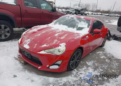 2013 Scion Fr-S из США, поврежденный, VIN JF1ZNAA10D1705330